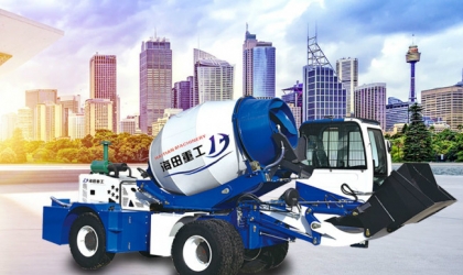 两人就能操作的自动搅拌车