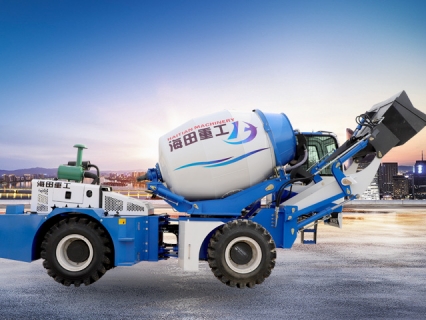 海田式自上料搅拌车