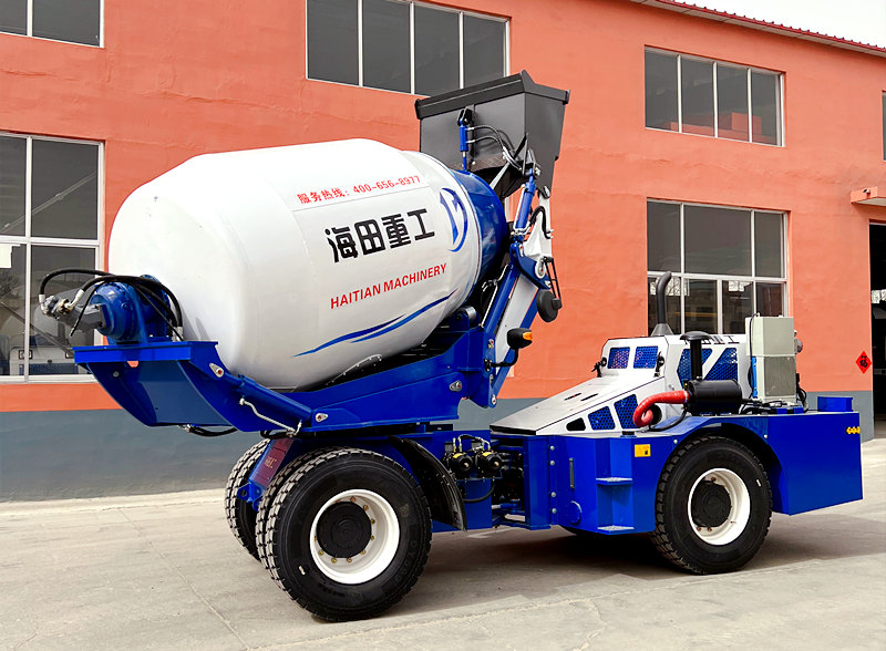 自动上料搅拌车罐体填充率跟罐体倾角有什么关系？