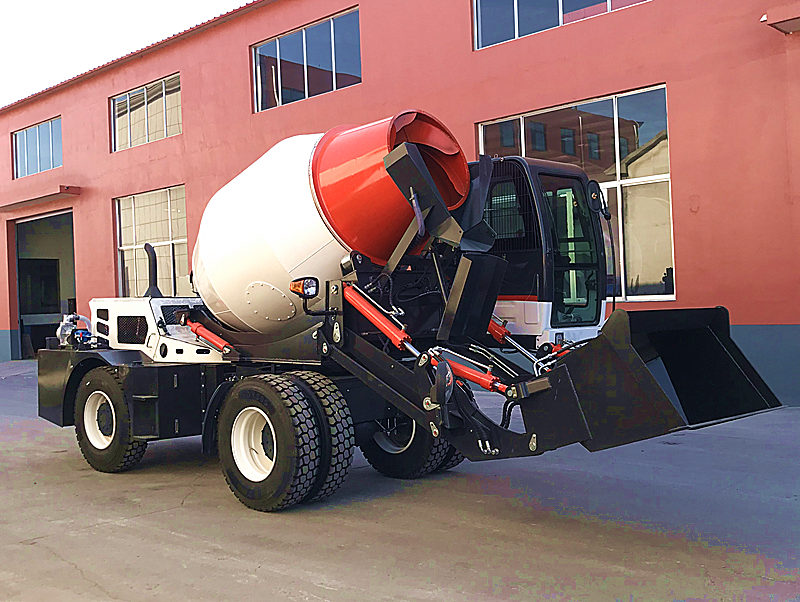 混凝土自上料搅拌机如何清洗既简单又干净