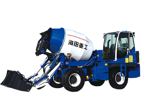 自上料混凝土搅拌车的皮带输送有注意事项