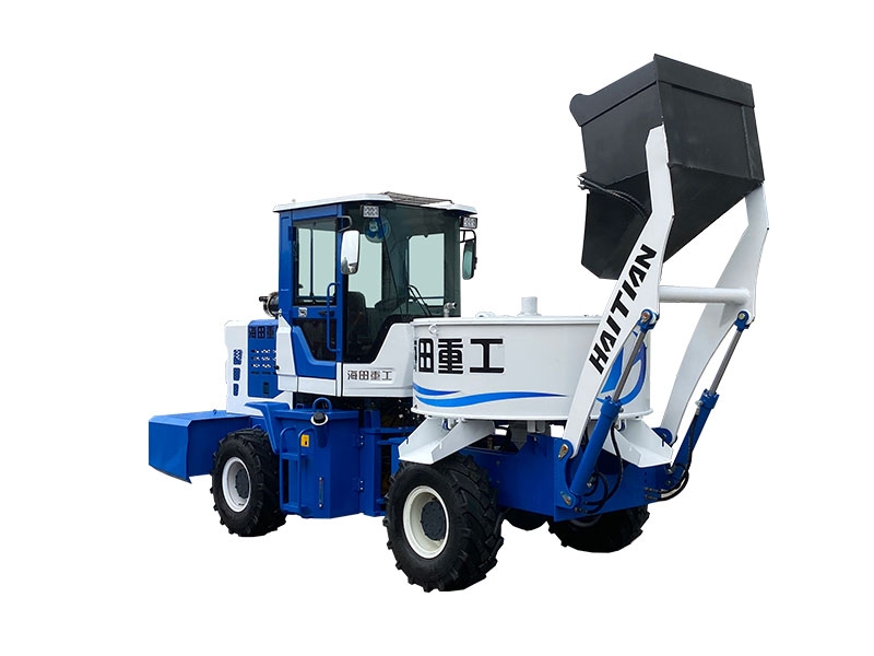 混凝土上料搅拌车的高效作业与可靠性解析(图1)