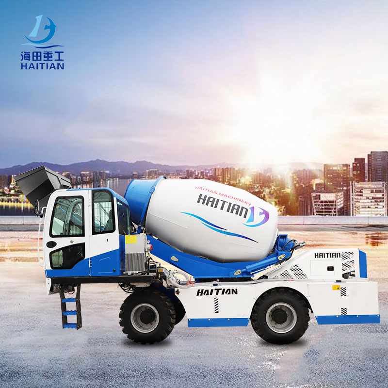 混凝土上料搅拌车上料系统的安全注意事项(图1)